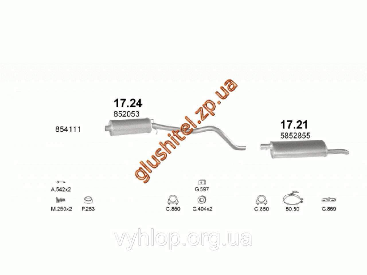 Резонатор Опель Кадет Е (Opel Kadett E) 84-86 1.2S/1.3N/1.3S (17.24) Polmostrow алюминизированный
Резонатор Опель Кадет Е (Opel Kadett E) 84-86 1.2S/1.3N/1.3S (17.24) Polmostrow алюминизированный