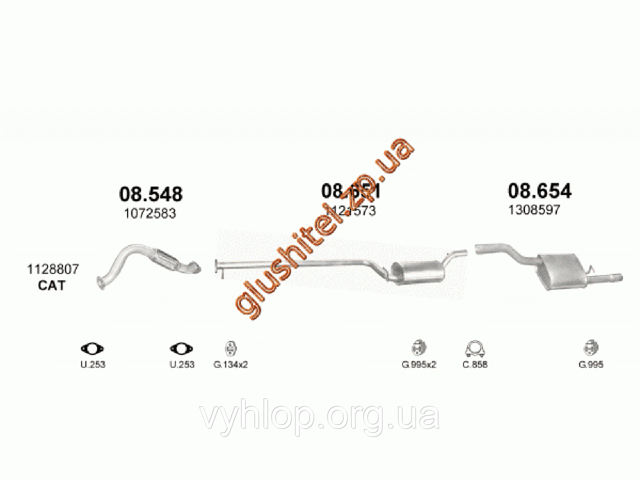 Глушитель Форд Фокус (Ford Focus) 1.8i -16V 98-04 (08.654) Polmostrow алюминизированный
Глушитель Форд Фокус (Ford Focus) 1.8i -16V 98-04 (08.654) Polmostrow алюминизированный