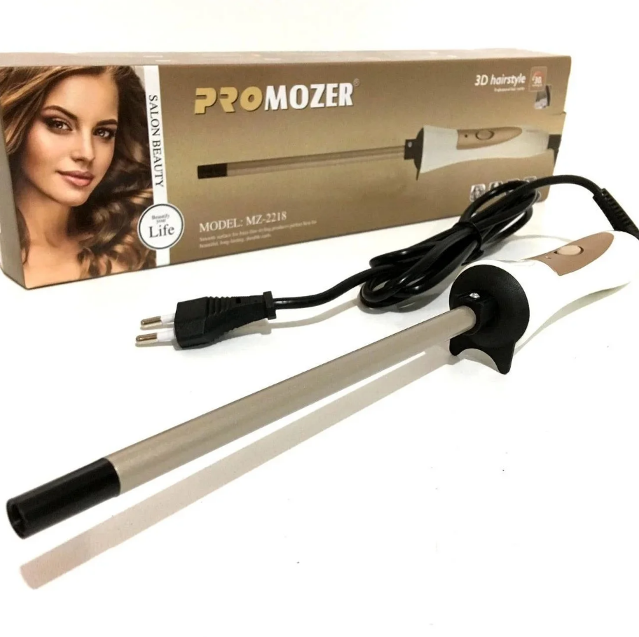 Турмалиновая афроплойка Pro Mozer MZ-2218, Тонкая плойка для волос 9мм, 2 температурных режима
Турмалиновая афроплойка Pro Mozer MZ-2218, Тонкая плойка для волос 9мм, 2 температурных режима