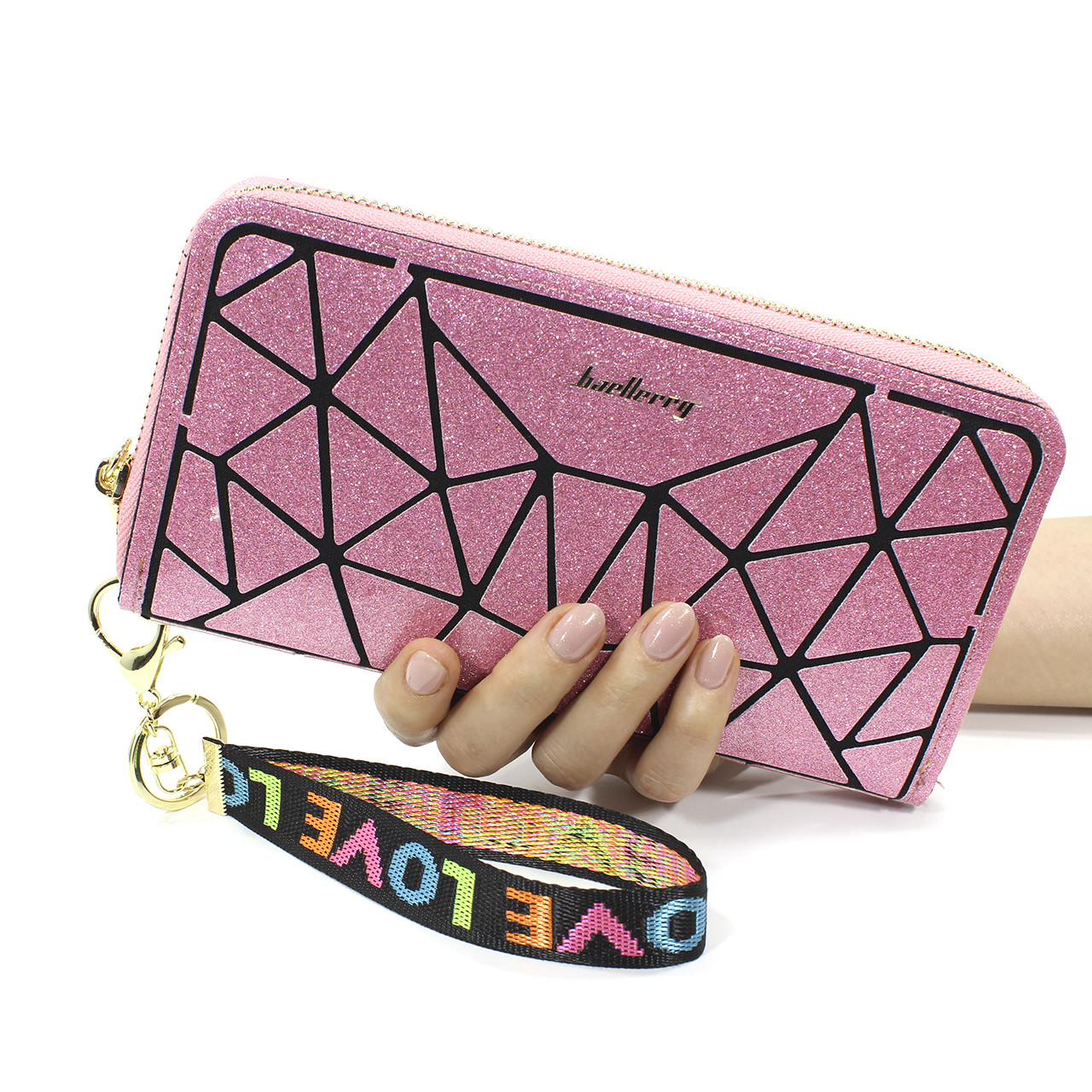 Женский кошелек Baellerry N2823 Pink аксессуар для хранения денег визитных карт на змейке, Розовый
Женский кошелек Baellerry N2823 Pink аксессуар для хранения денег визитных карт на змейке, Розовый