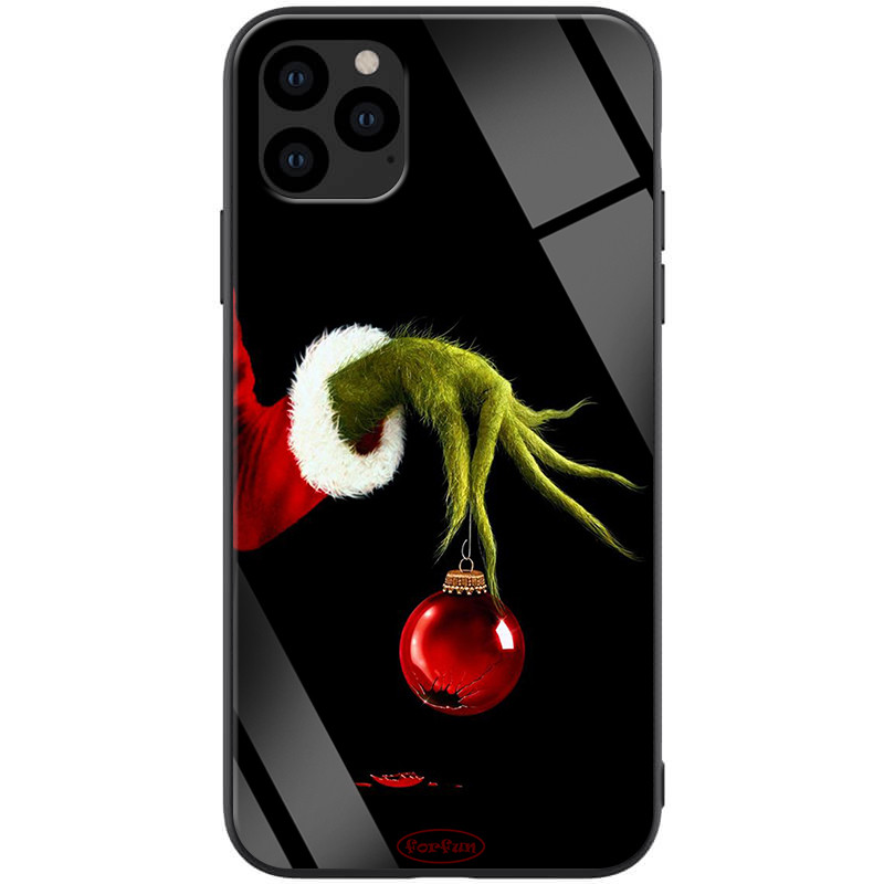 TPU+Glass чехол ForFun на телефон Apple iPhone 11 Pro Max (6.5") разные цвета Гринч и елочная игрушка /, Гринч и елочная игрушка / черный
TPU+Glass чехол ForFun на телефон Apple iPhone 11 Pro Max (6.5") разные цвета Гринч и елочная игрушка /, Гринч и елочная игрушка / черный