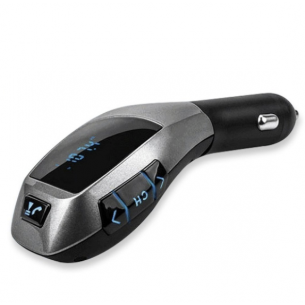 Автомобильный FM модулятор трансмиттер для машины с Bluetooth HZ H20BT Original Silver
Автомобильный FM модулятор трансмиттер для машины с Bluetooth HZ H20BT Original Silver