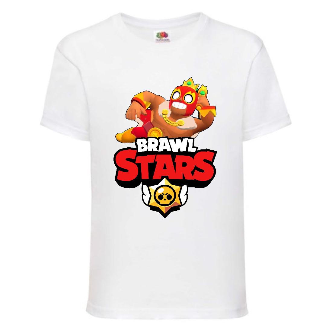 Футболка детская Бравл Старс Король Эль Примо (Brawl Stars El Primo King ) белая (BS ElKg wh-3)
Футболка детская Бравл Старс Король Эль Примо (Brawl Stars El Primo King ) белая (BS ElKg wh-3)