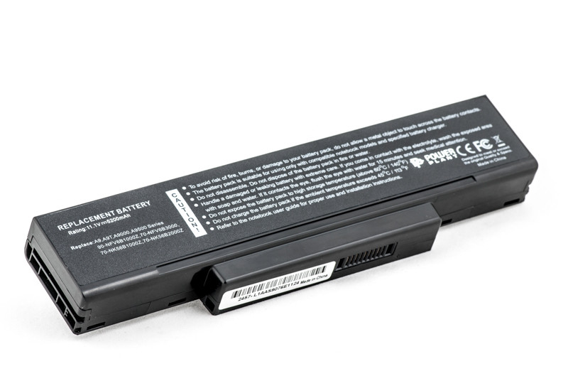 Аккумулятор PowerPlant для ноутбуков ASUS A9 Series (90-NI11B1000, AS9000LH) 11.1V 5200mAh
Аккумулятор PowerPlant для ноутбуков ASUS A9 Series (90-NI11B1000, AS9000LH) 11.1V 5200mAh