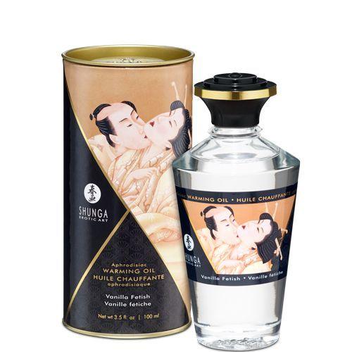 Разогревающее масло Shunga Aphrodisiac Warming Oil - Vanilla Fetish (100 мл) без сахара, вкусный
Разогревающее масло Shunga Aphrodisiac Warming Oil - Vanilla Fetish (100 мл) без сахара, вкусный