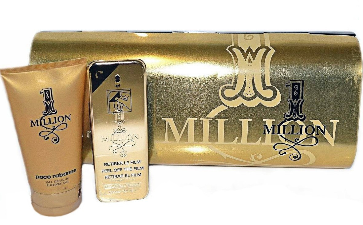 Набор 1 Million Paco Rabanne (туалетная вода 100мл + гель для душа 150 мл) (реплика)
Набор 1 Million Paco Rabanne (туалетная вода 100мл + гель для душа 150 мл) (реплика)