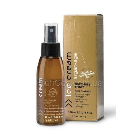 Спрей для гладкости волос с аргановым маслом и маслом макадамии Inebrya Argan Age Frizz-Free Spray, 100 мл
Спрей для гладкости волос с аргановым маслом и маслом макадамии Inebrya Argan Age Frizz-Free Spray, 100 мл