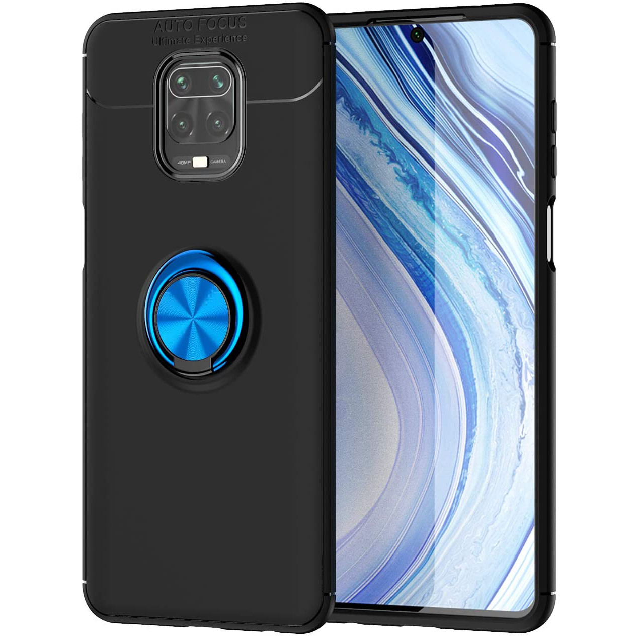 TPU чехол Deen ColorRing под магнитный держатель (opp) для Xiaomi Redmi Note 9s/Note 9 Pro/9 Pro Max, Черный / синий
TPU чехол Deen ColorRing под магнитный держатель (opp) для Xiaomi Redmi Note 9s/Note 9 Pro/9 Pro Max, Черный / синий