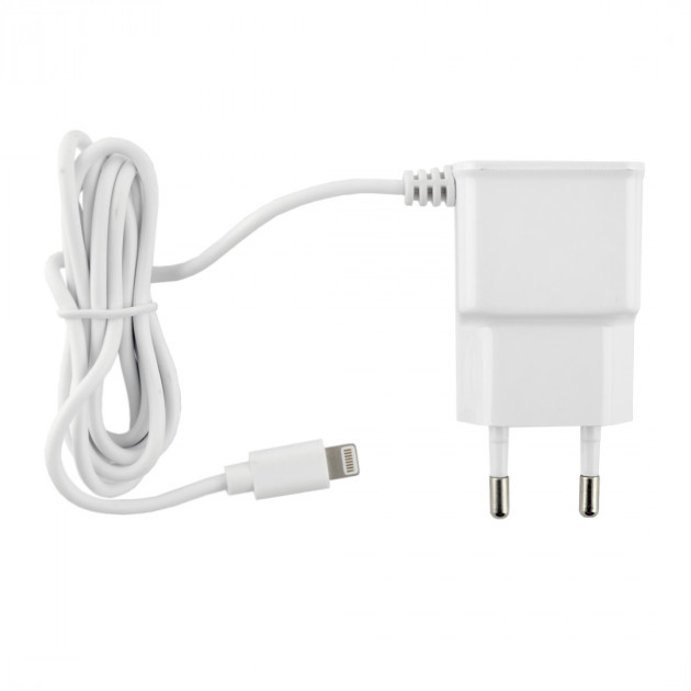 Сетевое зарядное устройство ASPOR A801 с встроенным кабелем Lightning для айфонов (без USB-порта)
Сетевое зарядное устройство ASPOR A801 с встроенным кабелем Lightning для айфонов (без USB-порта)
