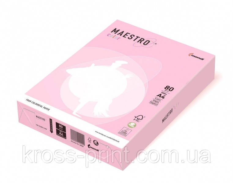 Бумага цветная А4 80 г/м 500л Maestro Color Pastell OPI74 Flamingo розовый фламинго
Бумага цветная А4 80 г/м 500л Maestro Color Pastell OPI74 Flamingo розовый фламинго