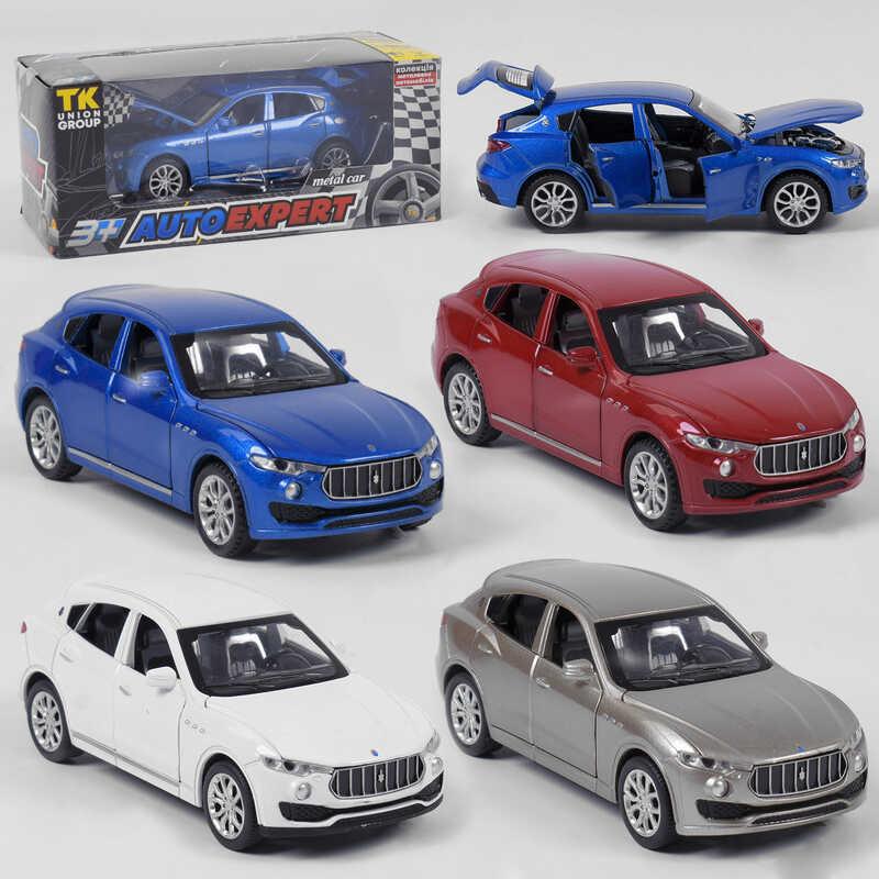 Машина металлическая 41094 (96/2) "Auto Expert", 4 цвета, инерция, свет, звук, открываются двери, в коробке
Машина металлическая 41094 (96/2) "Auto Expert", 4 цвета, инерция, свет, звук, открываются двери, в коробке