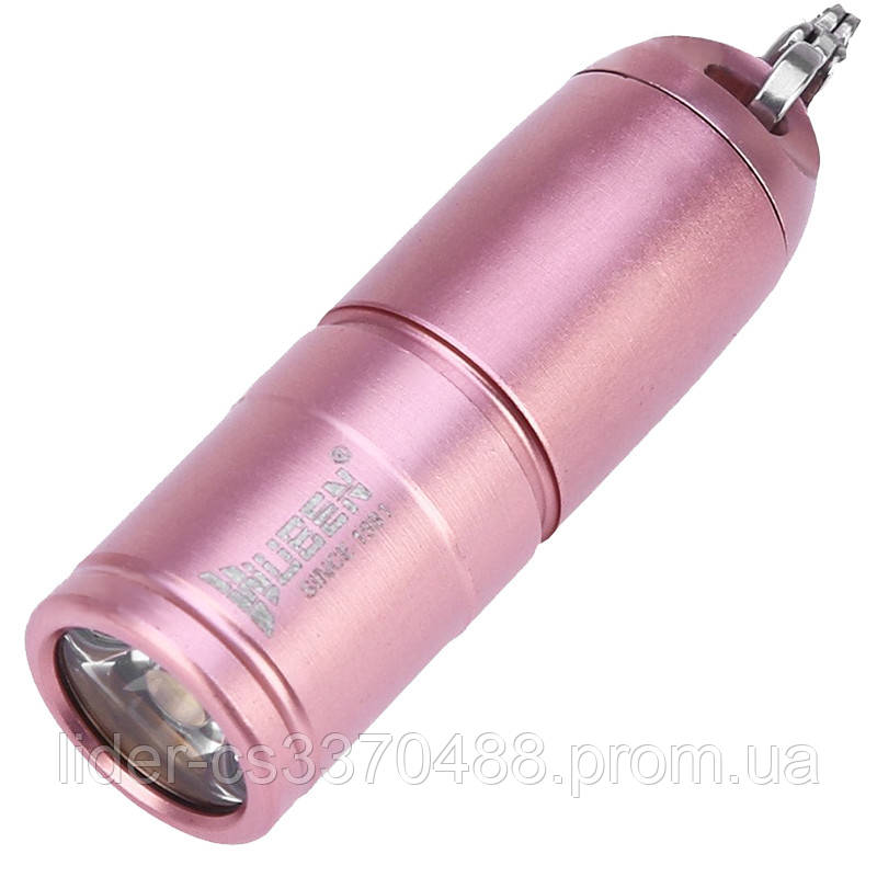 Фонарь Wuben G343 (Cree XP-G2, 130 люмен, 2 режима, USB) с цепочкой, розовое золото
Фонарь Wuben G343 (Cree XP-G2, 130 люмен, 2 режима, USB) с цепочкой, розовое золото