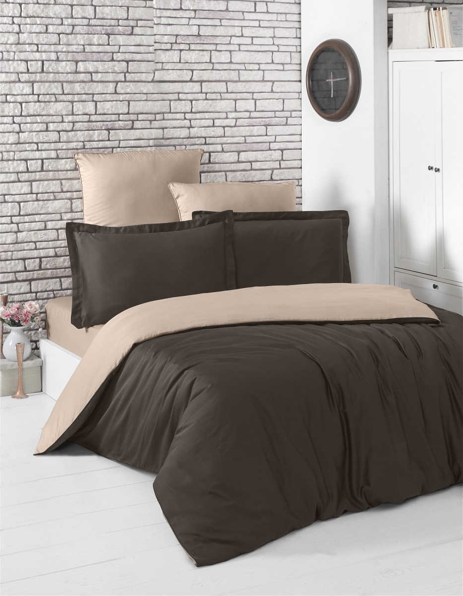 Двуспальный комплект постельного белья KARNA home LOFT, 100% хлопок, Турция, разные цвета да, шоколадный- кофейный
Двуспальный комплект постельного белья KARNA home LOFT, 100% хлопок, Турция, разные цвета да, шоколадный- кофейный