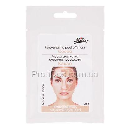 Альгинатная тонизирующая омолаживающая маска для лица "Какао" Mila Exfoliating Peel Off Mask Cocoa, 200 гр
Альгинатная тонизирующая омолаживающая маска для лица "Какао" Mila Exfoliating Peel Off Mask Cocoa, 200 гр