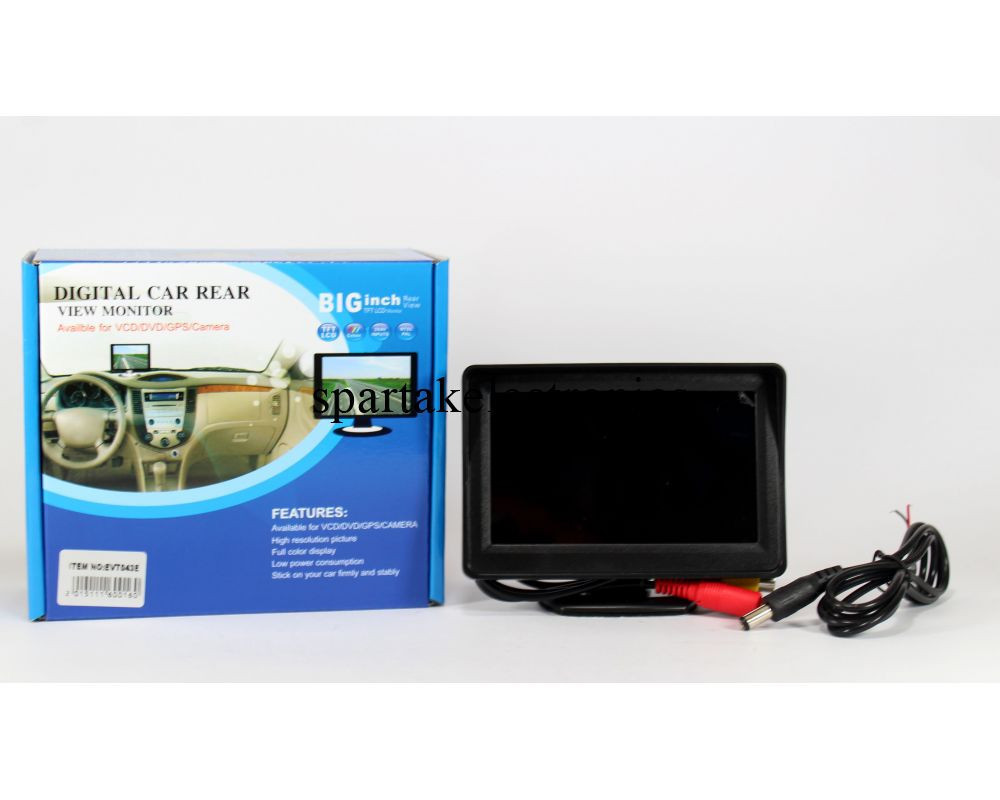 Автомонитор LCD 4.3'' для двух камер 043, монитор автомобильный для камеры заднего вида, дисплей, авто экран,!
Автомонитор LCD 4.3'' для двух камер 043, монитор автомобильный для камеры заднего вида, дисплей, авто экран,!
