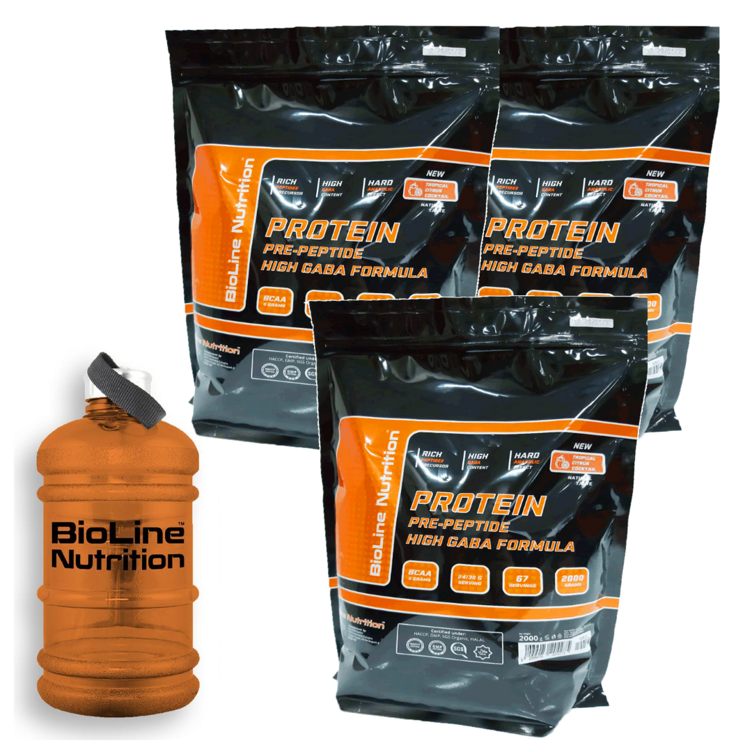 6 кг PROTEIN (Протеин) *HIGH GABA FORMULA + ВСАА* Тирамису, GERMANY+ Бутылка - Гидратор 1,89 л в ПОДАРОК!
6 кг PROTEIN (Протеин) *HIGH GABA FORMULA + ВСАА* Тирамису, GERMANY+ Бутылка - Гидратор 1,89 л в ПОДАРОК!