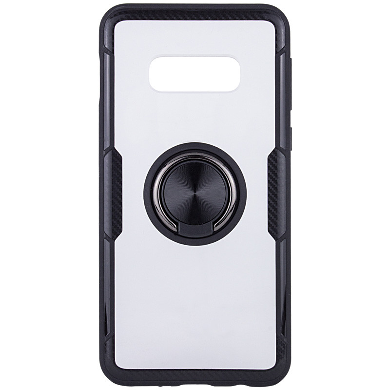 Чехол бампер Primolux Ring Magnetic Stand для смартфона Samsung Galaxy S10e (SM-G970) - Black, Черный
Чехол бампер Primolux Ring Magnetic Stand для смартфона Samsung Galaxy S10e (SM-G970) - Black, Черный