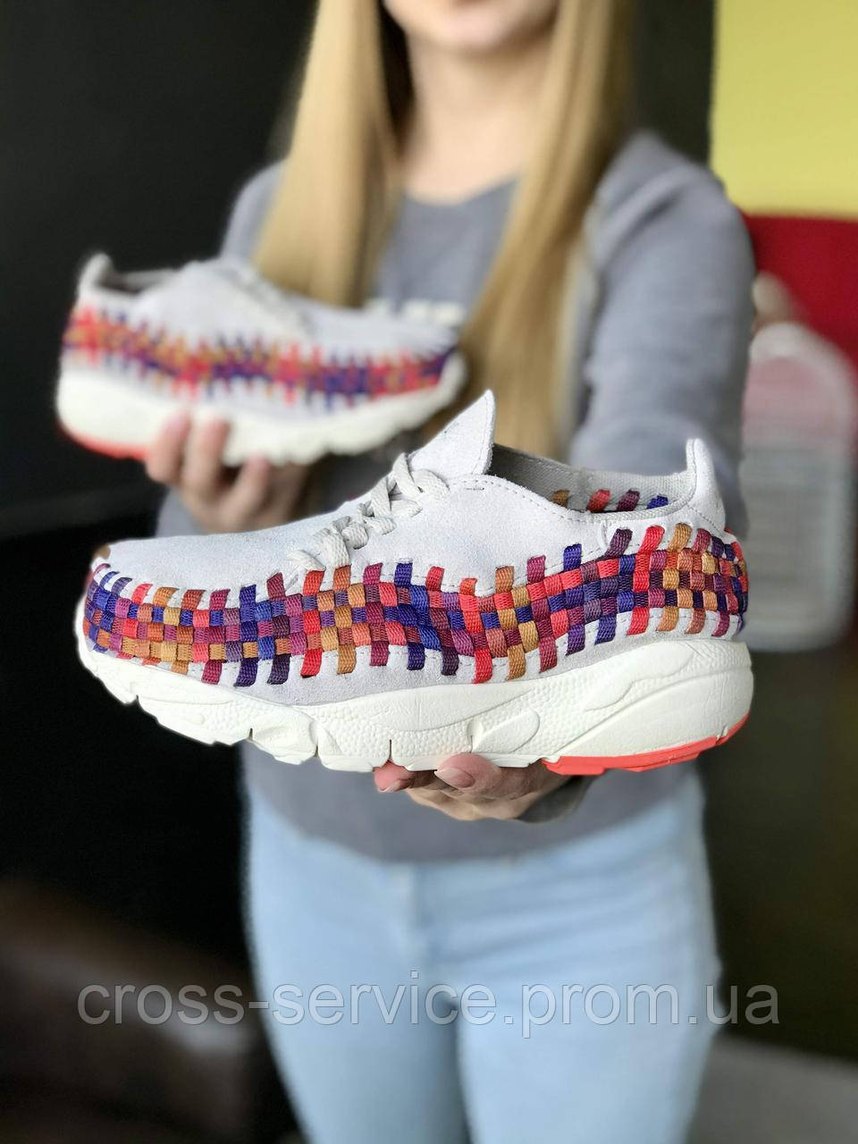 Кроссовки женские летние Nike Footscape Woven найк вовен белые ткань светлые легкие найки вувен крассовки, Светло-серый
Кроссовки женские летние Nike Footscape Woven найк вовен белые ткань светлые легкие найки вувен крассовки, Светло-серый