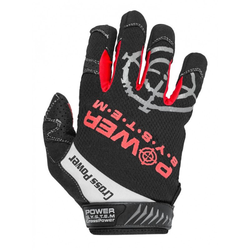 Перчатки для кроссфит с длинным пальцем Power System Cross Power PS-2860 S Black/Red
Перчатки для кроссфит с длинным пальцем Power System Cross Power PS-2860 S Black/Red
