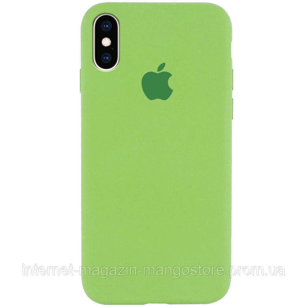 Чехол Silicone Case Full Protective (AA) для Apple iPhone X (5.8") / XS (5.8"), Мятный / mint
Чехол Silicone Case Full Protective (AA) для Apple iPhone X (5.8") / XS (5.8"), Мятный / mint