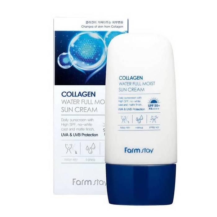 Увлажняющий солнцезащитный крем с коллагеном Farmstay Collagen Water Full Moist Sun Cream SPF50+/PA++++ 45 г
Увлажняющий солнцезащитный крем с коллагеном Farmstay Collagen Water Full Moist Sun Cream SPF50+/PA++++ 45 г