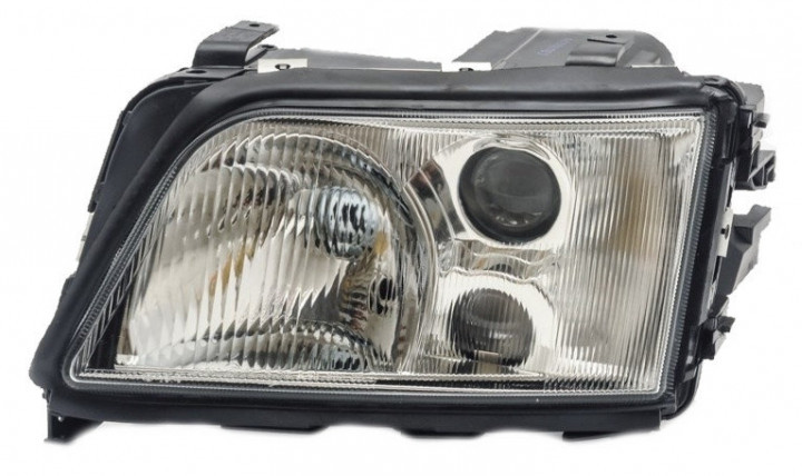 Фара левая Audi A6 (C4) 1994 - 1997, механ./электр., H1+H1+H3, (TYC, 20-5004-08-2) OE 4A0941029N - шт.
Фара левая Audi A6 (C4) 1994 - 1997, механ./электр., H1+H1+H3, (TYC, 20-5004-08-2) OE 4A0941029N - шт.