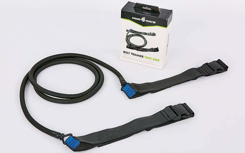 Поясной тренажер парный для плавания MadWave BELT TRAINER TWO SIDE (нейлон, полипропилен, длина-2,4м, черный)
Поясной тренажер парный для плавания MadWave BELT TRAINER TWO SIDE (нейлон, полипропилен, длина-2,4м, черный)