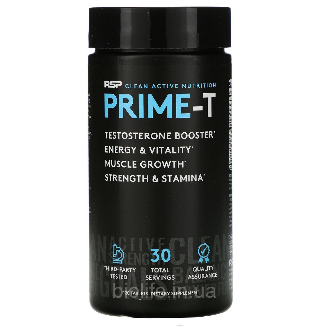 RSP Nutrition, Prime-T, Усилитель тестостерона, 120 шт., официальный сайт, RSP-00653
RSP Nutrition, Prime-T, Усилитель тестостерона, 120 шт., официальный сайт, RSP-00653