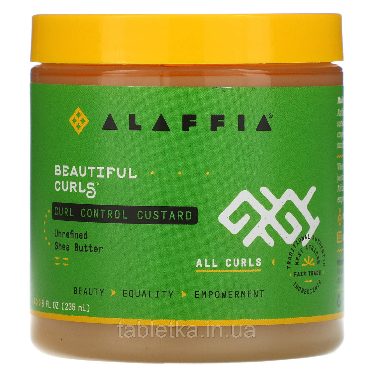 Alaffia, Beautiful Curls, Curl Control Custard, All Curls, Unrefined Shea Butter, 8 fl oz (235 ml)
Alaffia, Beautiful Curls, Curl Control Custard, All Curls, Unrefined Shea Butter, 8 fl oz (235 ml)