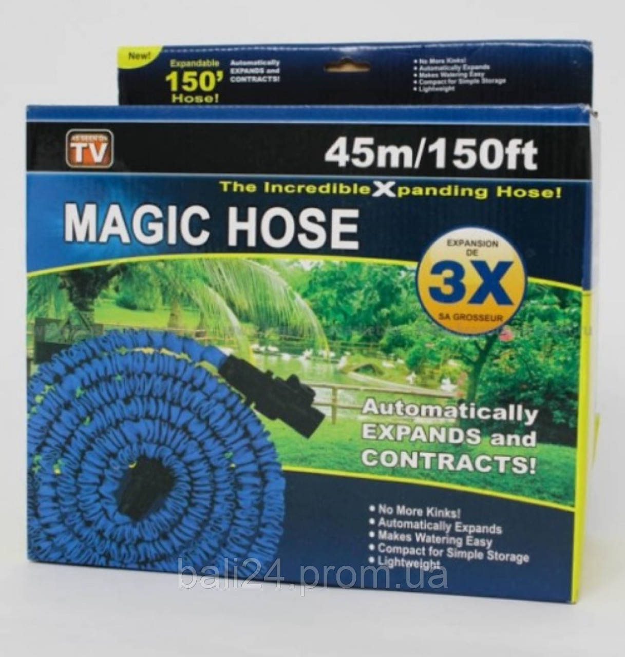 Компактный садовый шланг X-Hose 150ft 45 м + РАСПЫЛИТЕЛЬНАЯ НАСАДКА, ШЛАНГ ДЛЯ ПОЛИВА
Компактный садовый шланг X-Hose 150ft 45 м + РАСПЫЛИТЕЛЬНАЯ НАСАДКА, ШЛАНГ ДЛЯ ПОЛИВА
