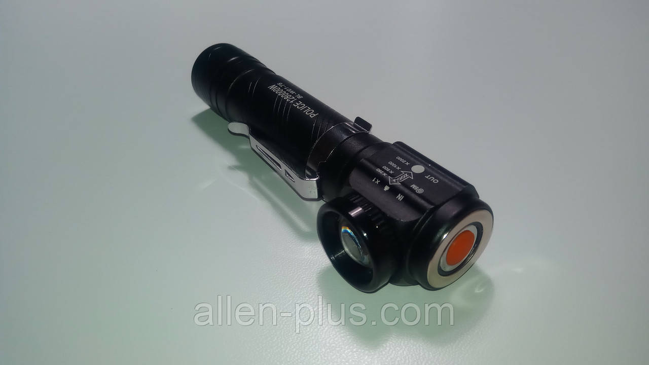 Фонарь аккумуляторный универсальный BL-W01-T6, Диод T6, 4 режима, магнит, USB, Черный
Фонарь аккумуляторный универсальный BL-W01-T6, Диод T6, 4 режима, магнит, USB, Черный