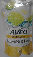 Жидкое крем - мыло Aveo Buttermilch&Limone (запаска)