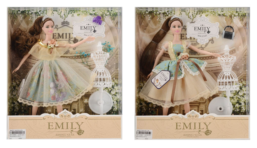 Кукла Emily QJ078A/QJ078C (48шт/2) 2 вида,с манекеном и аксессуарами, в кор.33*28*6см
Кукла Emily QJ078A/QJ078C (48шт/2) 2 вида,с манекеном и аксессуарами, в кор.33*28*6см