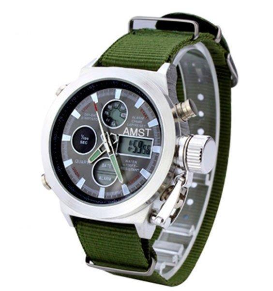 Часы мужские наручные AMST Biden+фирменная коробка в подарок nylon green-silver-black
Часы мужские наручные AMST Biden+фирменная коробка в подарок nylon green-silver-black