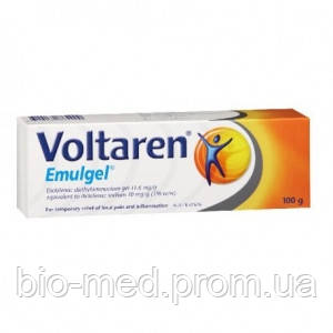 Voltaren Emulgel 1% - гель при боли и посттравматическом воспалении сухожилий, связок, мышц, 100 г
Voltaren Emulgel 1% - гель при боли и посттравматическом воспалении сухожилий, связок, мышц, 100 г