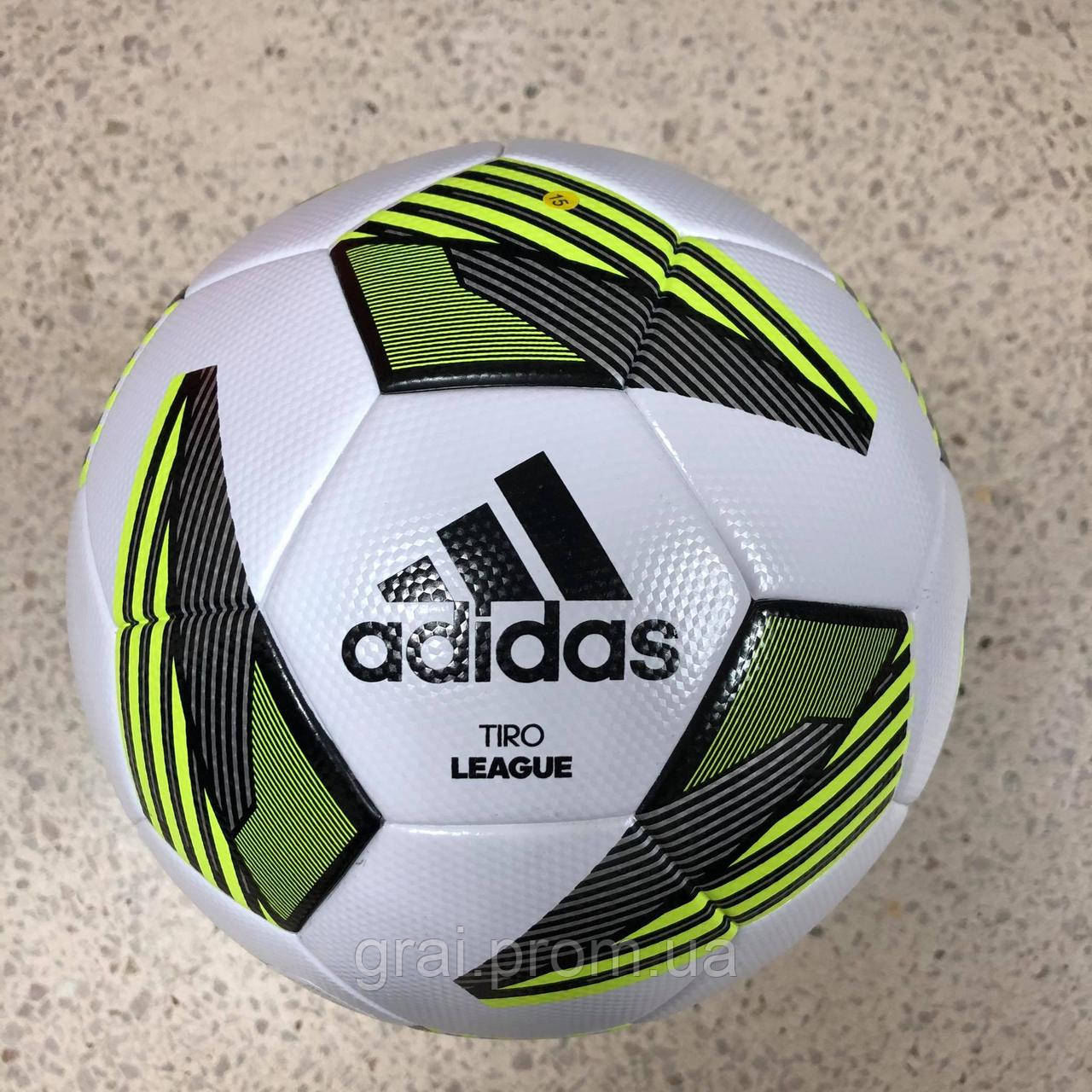 Футбольный мяч Adidas TIro League TSBE White/Black/Silver Metalic/Team Solar Yellow
Футбольный мяч Adidas TIro League TSBE White/Black/Silver Metalic/Team Solar Yellow