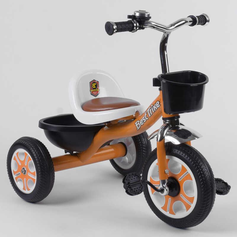 Велосипед 3-х колёсный LM-5207 "Best Trike" (1) ОРАНЖЕВЫЙ, пено колесо, метал. рама, звоночек, 2 корзины,
Велосипед 3-х колёсный LM-5207 "Best Trike" (1) ОРАНЖЕВЫЙ, пено колесо, метал. рама, звоночек, 2 корзины,
