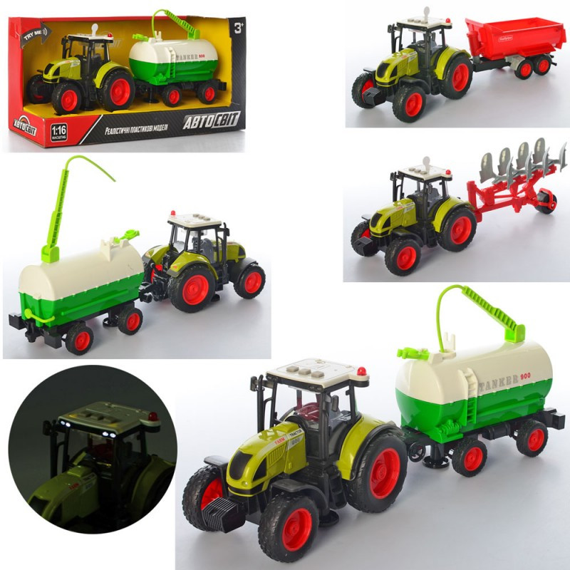 Трактор игрушка AS-2607 АвтоСвіт, инер-й, 1:16, 37см, звук, свет, на бат-ке, Зеленый
Трактор игрушка AS-2607 АвтоСвіт, инер-й, 1:16, 37см, звук, свет, на бат-ке, Зеленый