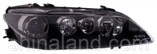 Фара Mazda 6 I (GG) (рестайлинг) 2005 - 2008, правая, электр., черный, с корректором, (TYC)
Фара Mazda 6 I (GG) (рестайлинг) 2005 - 2008, правая, электр., черный, с корректором, (TYC)