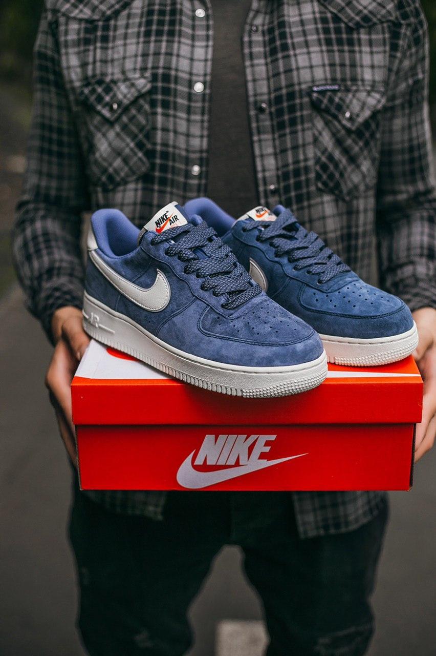 Мужские кроссовки Nike Air Force 1 Low Luxury Suede “Blue\White“ / Найк Аир Форс 1 Лоу Замшевые Синие 44, Синий
Мужские кроссовки Nike Air Force 1 Low Luxury Suede “Blue\White“ / Найк Аир Форс 1 Лоу Замшевые Синие 44, Синий