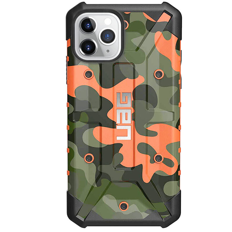 Ударопрочный чехол UAG Pathfinder камуфляж для Apple iPhone 11 Pro (5.8"), Оранжевый
Ударопрочный чехол UAG Pathfinder камуфляж для Apple iPhone 11 Pro (5.8"), Оранжевый