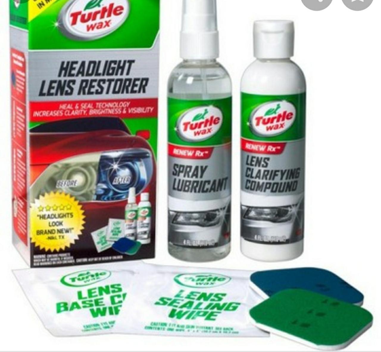 Turtle Wax Headlight Restorer Kit Multi набор для востановления пластиковых фар (6690)
Turtle Wax Headlight Restorer Kit Multi набор для востановления пластиковых фар (6690)