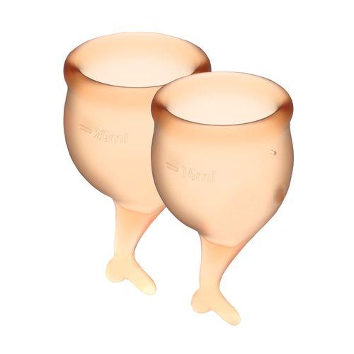 Набор менструальных чаш Satisfyer Feel Secure (orange), 15мл и 20мл, мешочек для хранения
Набор менструальных чаш Satisfyer Feel Secure (orange), 15мл и 20мл, мешочек для хранения
