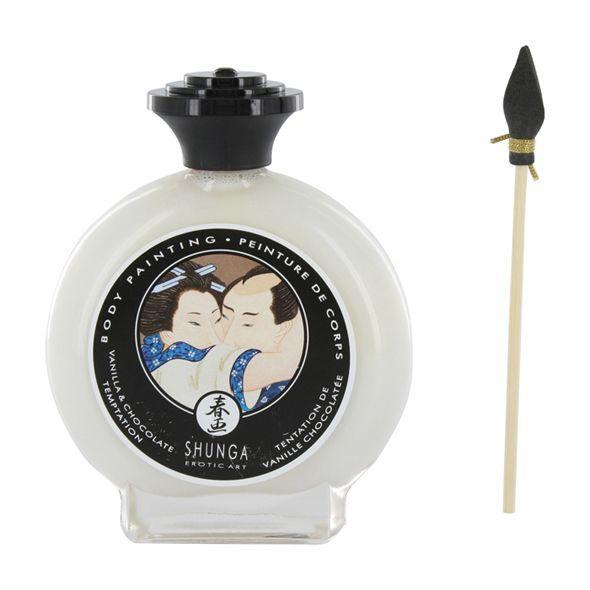Краска для тела Shunga BODYPAINTING - Vanilla-Chocolate Temptation (100 мл) без глютена и парабенов
Краска для тела Shunga BODYPAINTING - Vanilla-Chocolate Temptation (100 мл) без глютена и парабенов