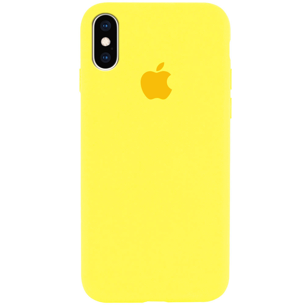 Чехол Silicone Case Full Protective (AA) для Apple iPhone X (5.8") / XS (5.8") Желтый / Yellow
Чехол Silicone Case Full Protective (AA) для Apple iPhone X (5.8") / XS (5.8") Желтый / Yellow