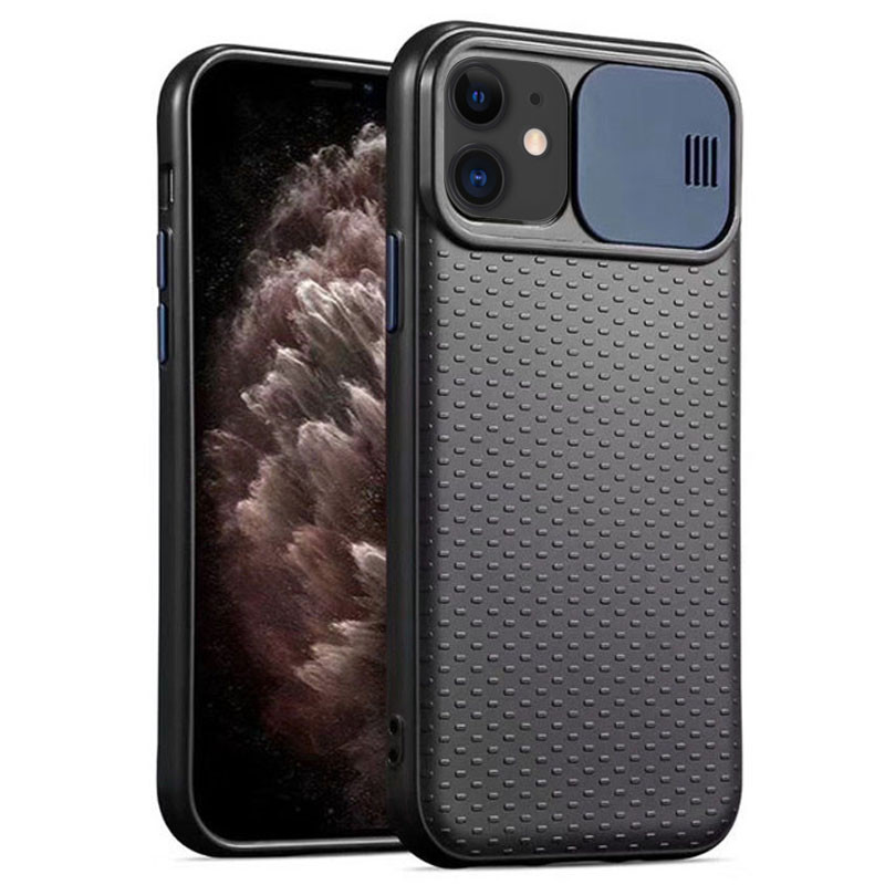 Чехол Camshield Black TPU со шторкой защищающей камеру для Apple iPhone 11 (6.1") Черный / Синий
Чехол Camshield Black TPU со шторкой защищающей камеру для Apple iPhone 11 (6.1") Черный / Синий