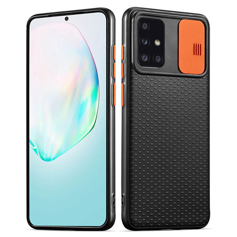 Чехол Camshield Black TPU со шторкой защищающей камеру для Samsung Galaxy A71 Черный / Оранжевый
Чехол Camshield Black TPU со шторкой защищающей камеру для Samsung Galaxy A71 Черный / Оранжевый