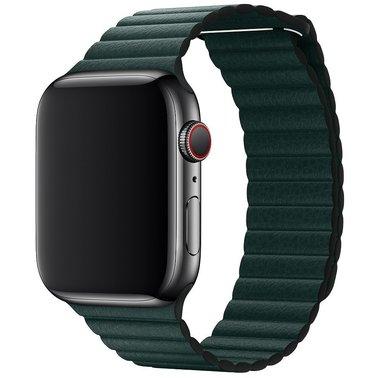 Кожаный ремешок Grand Leather Loop Band для Apple Watch 38/40 mm Forest Green (AL5175)
Кожаный ремешок Grand Leather Loop Band для Apple Watch 38/40 mm Forest Green (AL5175)