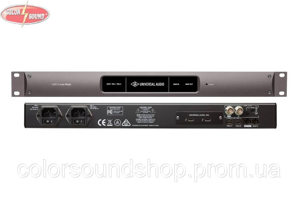 UNIVERSAL AUDIO процессор эффектов звуковой UNIVERSAL AUDIO UAD-2 Live Rack Core
UNIVERSAL AUDIO процессор эффектов звуковой UNIVERSAL AUDIO UAD-2 Live Rack Core