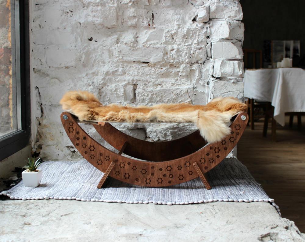 КІТ-ПЕС by smartwood Лежанка для кошки кота Лежак для кошки кота Спальное место OLIVE, BROWN
КІТ-ПЕС by smartwood Лежанка для кошки кота Лежак для кошки кота Спальное место OLIVE, BROWN